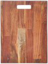 Clazkit Teak Wood Cutting/Chopping Board with Hanging Hole|Odour-Free, Eco-Friendly, Bacteria Resistant Wooden Chopping Board Finish | Knife-Friendly, Heat Resistant|38.5 x 27 x 1.5cms...
