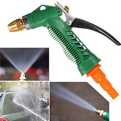 Clazkit Water Spray Gun - Plastic Trigger High Pressure Water Spray Gun for Car/Bike/Plants - Gardening Washing