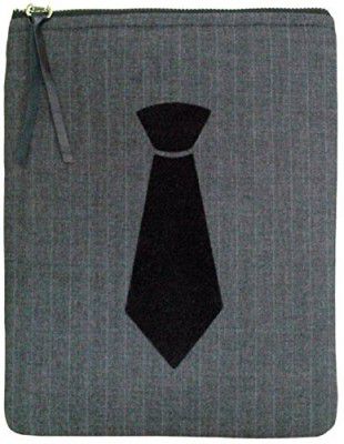 Clean Planet Eco Friendly Cotton Suiting Fabric 8 inch Tablet Sleeve Case Cover Unisex Washable Reusable Tablet Cover, Tablet Case Cover - (Grey)