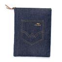 Clean Planet Eco Friendly Denim Cotton 8.5 Inches Tablet Sleeve case Cover Unisex Washable Reusable Tablet Cover, Tablet Case Cover (Blue)...