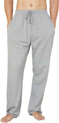 Cleesh Men Solid Grey Track Pants