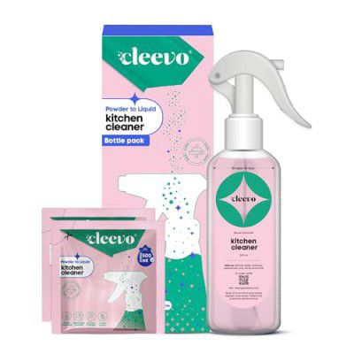 Cleevo Kitchen Cleaner Spray- 1L Bottle Pack 