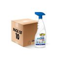 Cleno Heavy Duty Kitchen Degreaser Cleaner Spray Removes Oil Grease from Food Stains/Chimney Stove Grill/Kitchen Slab/Oven/Exhaust Fan - 450 ml (Pack of 10)...
