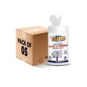 Cleno Quick Drying Glass & Window Surface Wet Wipes - 50 Wipes (Pack of 5)...