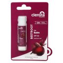 Clensta Beetroot Lip Balm With Hyaluronic Acid Spf 30 With Beetroot & Hyaluronic Acid For Moisture, Hydrates & Lightens Dark Lips For Women & Men 5Gm, Clear...