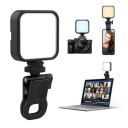 Click Zone LED Video Light with Clip for Laptop, Camera and Phone ...