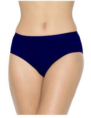 Clickedia Womens Solid Plain Cotton Briefs with Elasticated Waistband