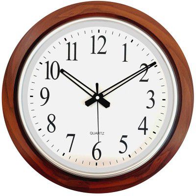 CLOCKART Analog Quartz Elegant Round Shape Modern Style Big Size