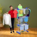 Peng Essentials Megadry Cloth Drying Stand| Perfect Use for Balcony and Indoor Laundry Racks...