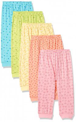 Cloth Theory Boys & Girls Cotton All Over Print Pajama((Pack of 5)_Multi 2_3 Years-4 Years)