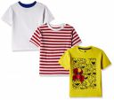 Cloth Theory Boy's Regular Fit T-Shirts (Pack of 3) (CTBP 22_Multi 4 7-8 Years)...