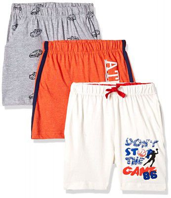 Cloth Theory Boys Shorts Combo Pack of 3 ICWN BSHRT