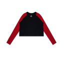 Clotth Theory Long Sleeve Dropshoulder Pullover Crop Top for Girls...