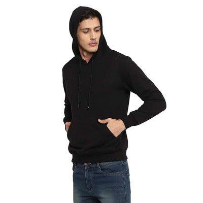 Clotth Theory Men's Cotton Fleece Hooded Sweatshirt 