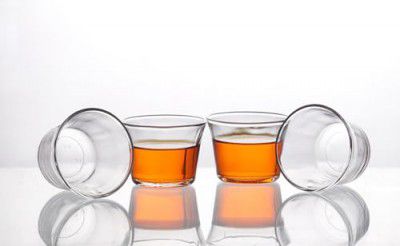 Clovefry Designer and Premium Looking Shot Glass Set for Home Decore (Set of 6) (5x5.75x5)