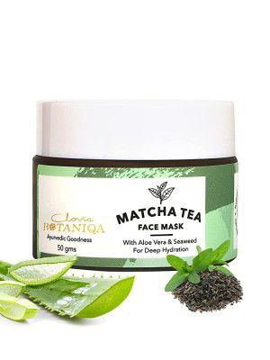 Clovia Botaniqa Matcha Green Tea Hydrating Face Mask - 50gm