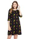 Clovia Cotton Women Midi Night Gown...