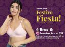 Clovia Festival Fiesta: 4 Bra Sets + Seamless Bra at Rs.799 ...