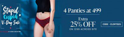 Clovia Loot : 10 Mid Waist Hipster Panty Just @ Rs 1028