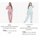 Clovia Pyjama Set for Women Up to 96% off...