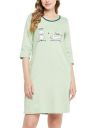 Clovia Women Cotton Short Length Nightdress...