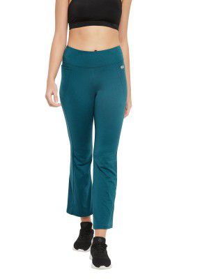 Clovia Women Yoga Slim Fit Pants