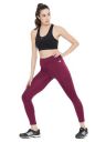 Clovia Women's Activewear Ankle Length Tights...