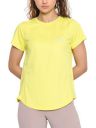 Clovia Women's Comfort Fit Active T-Shirt in Yellow...