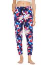 Clovia Women's Cotton Camouflage Print Joggers In Multicolor...