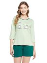 Clovia Women's Cotton Pajama Set...