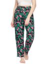 Clovia Women's Cotton Print Me Pretty Pyjama With Pocket...