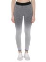 Clovia Women's Grey Self Designed Gym/Sports Activewear Tights...