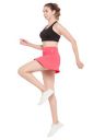 Clovia Women's High-Rise Active Skirt with Attached Shorts...