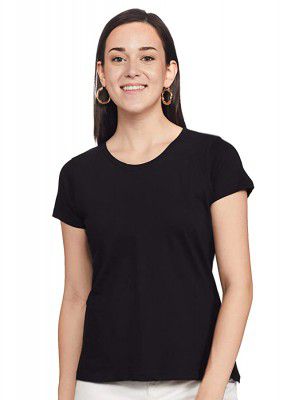 Clovia Womens Pack of 2 Cotton Rich Sleep T-Shirt