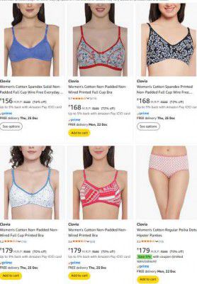 Upto 74% OFF - Clovia Womens Innerwear | Start At ₹149