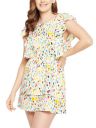 Clovia Women's Pint Me Pretty Resort Dress in White...
