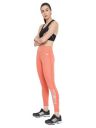 Clovia Women's Polyester Snug Fit Active Text-Print Ankle-Length Tights...
