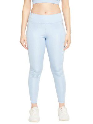Clovia Women's Snug Fit High-Rise Ankle Length Active Tights