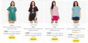 Clovia Women's Top & Shorts Set Up to 87% off...