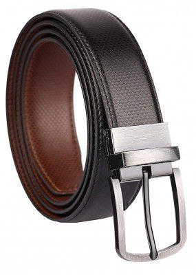 CLUB SPUNKY Reversible PU-Leather Formal Black/Brown Belt For Men (Color-Black/Brown) belt for men formal belt gift for gents Gents belt mens belt.