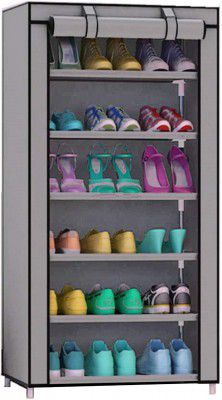 Cmerchants Smart Buy Home Utility Portable Space Saving 6 Layer Shoe Rack Organizer Stand