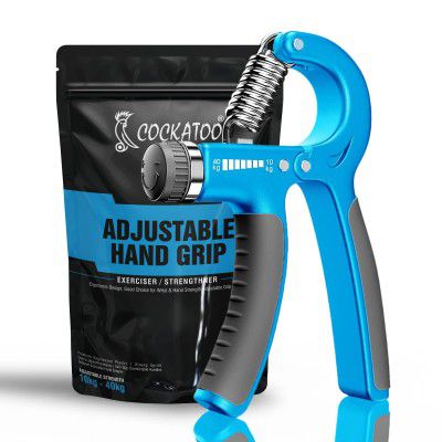 Cockatoo (10 KG - 40 Kg) Adjustable Hand Grip| Hand Gripper for Men & Women|Hand Grip Strengthener (6 Month Warranty)