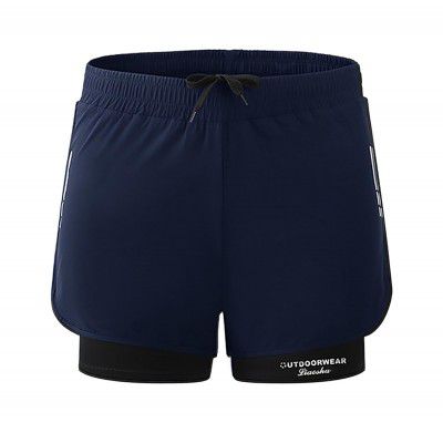 Cockatoo AM444-2 in 1 Men's Workout Running Shorts