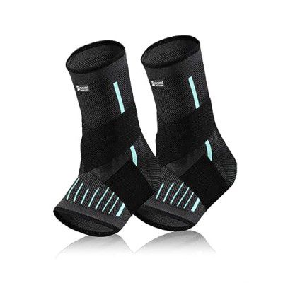 Cockatoo Ankle Sleeves for Men Sports,Ankle Support for Pain Relief,Comfortable and Breathable Ankle Brace for Sports and Recovery(Pack of 2, Left & Right)
