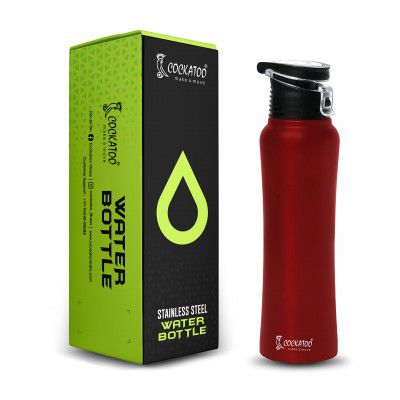 Cockatoo Fusion - 750Ml Single Wall Stainless Steel Water Bottle for Gym, Yoga