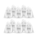 Cockatoo PE Shoe Bag for Travel & Storagev- Pack of 10 (30 x 35 CM)...