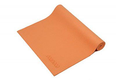 Cockatoo Premium Yoga Mat, Material PVC, (6 Month Warranty On Damage) (4 mm, Coral Red)