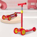 Cockatoo Rat & Cat Series KS03 Kick Scooter 3 to 10 Years Boys & Girls, Kids Scooter with PVC Wheels & Rare Brakes, Capacity 40Kg- RED...