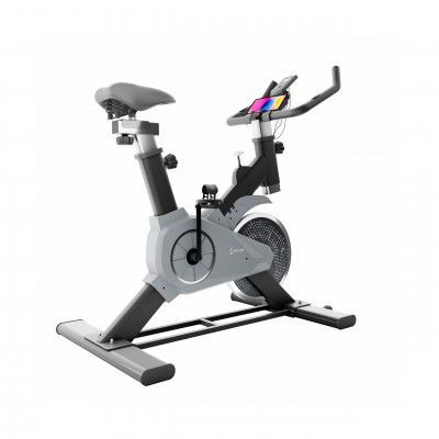 Cockatoo Ride-X-4.5 Spin Bike|Fully enclosed flywheel-4.5 Kg|Exercise Cycle : 100 kg(Black-Grey)