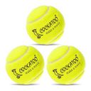 Cockatoo Rubber Cricket Tennis Ball, (120 Gr Per Ball -Pack of 3-Yellow)...